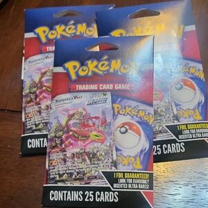 Pokemon Trading Card Game Booster Pack - Blue, Red, White